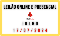 LEILÃO TRT - JULHO - 17/07/2024