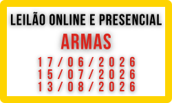 LEILÃO TRT - ARMAS - PROCESSO 0010806-72.2025-NÚCLEO PATRIM. BH
