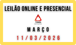 TJMG MARÇO - 11/03/2026