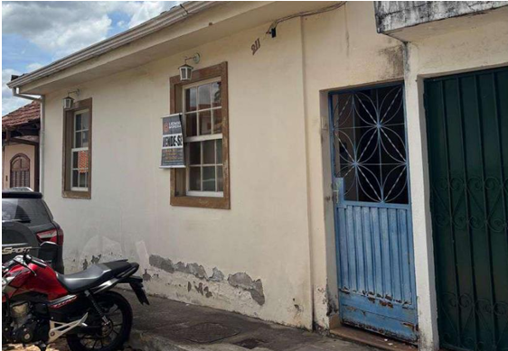 LOTE 15 - Casa no Centro de Mariana - PROCESSO 0010619-40.2018-1ª OURO PRETO