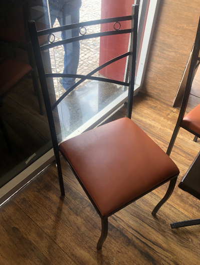 LOTE 27 - Cadeiras de Aço - PROCESSO 0010674-80.2023-15ª BH